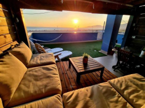 Penthouse with views and chill out zone, Tarifa